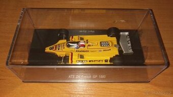 F1 ATS D4 Ford #9 Marc Surer 1980 French GP Spark S4365 1:43
