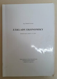 Základy ekonomiky, Ing. Zdeněk Novotný