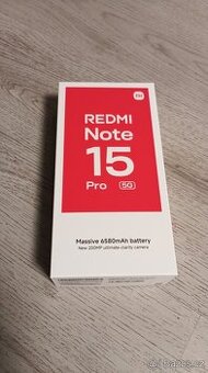 Xiaomi Redmi Note 15 Pro 5G 8GB/256GB Black