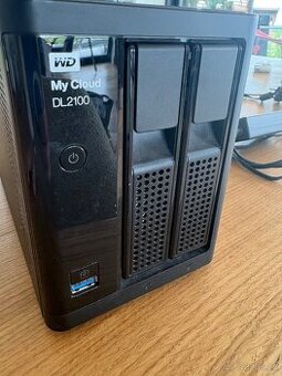 NAS WD My cloud DL2100 + 2x 6TB WD RED