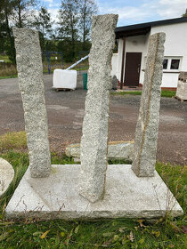 Dekorační kamen - socha "Třech Králi"