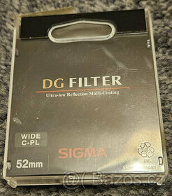 SIGMA filtr polarizační cirkulární 52 mm DG MC - 1