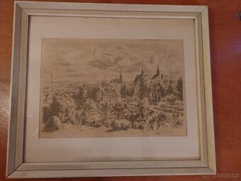 Obraz Plzeň (František Koliha)
