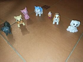 Psi, pejsci gumové figurky