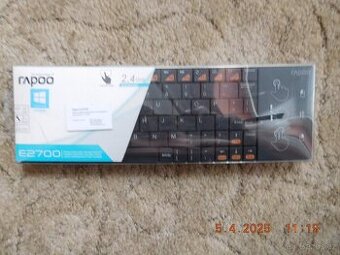 Klávesnice Rapoo E 2700