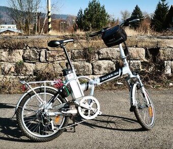 Skládací elektrokolo AGOGS SILVER GO