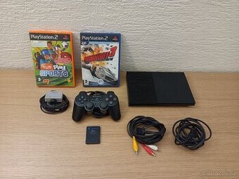 PS2 Slim - Top stav + Kamera