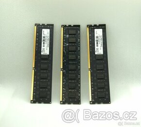 Ramky DDR3 3 x 8 GB, 1600MHZ - nové, v záruce
