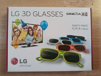 LG 3D brýle Party box