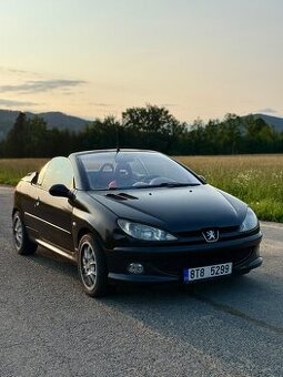 Peugeot 206 CC Cabrio 1.6 benzín – POJÍZDNÝ, levně