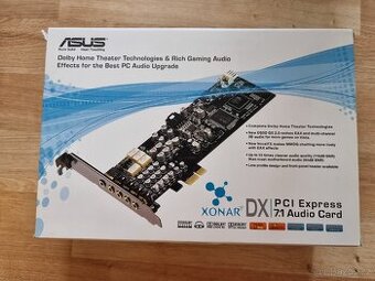 ASUS XONAR DX PCI-E Audio Card Card
Express Audio Card