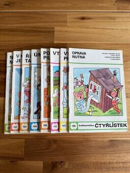 Sada Čtyřlístků 161-168 z roku 1989