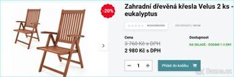 Polohovací křesla - 1