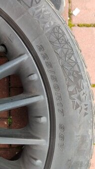 Alu kola 5x110 + zimní gumy NEXEN 225/50 R17
