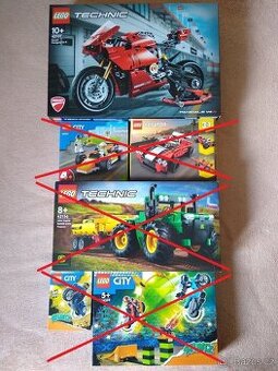 LEGO - NOVÉ sety stavebnice LEGO (redukce sbírky)
