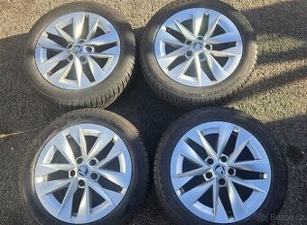 Alu Skoda Rotare 17" + zimní pneu 205/55 r17