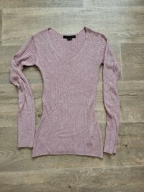 Růžový svetřík Gate, vel. XS