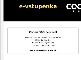 Coolin 360 festival VIP