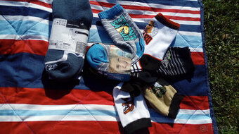 dětské ponožky Dino, podkolenky vel. 31-34 - nové