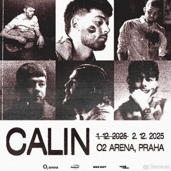 🎤 2× LÍSTEK – CALIN / O2 ARENA – 2. 12. 2025