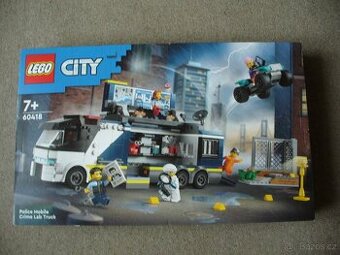 Lego City 60418 Mobilní kriminalistická laboratoř