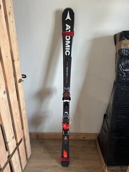 Set lyže Atomic REDSTER x5 a lyžáky Lange RS 110 wide