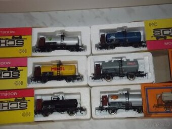 cisterny Piko malé na vláčky H0 Piko