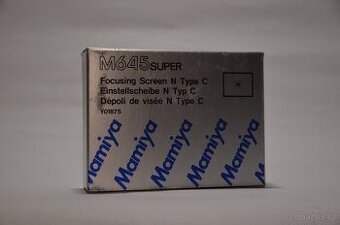 Mamiya 645 Super - ostřící matnice N typu C