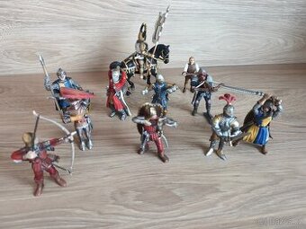 Schleich rytíři, dino a další figurky