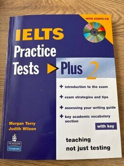 IELTS practical tests Plus Longman - velmi dobrý stav