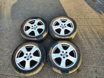 Alukola 5x108 R17 se zimními pneu 205/50 R17 6 mm
