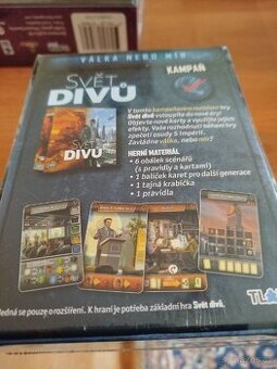 Prodám dvě rozšíření deskové hry Svět divů