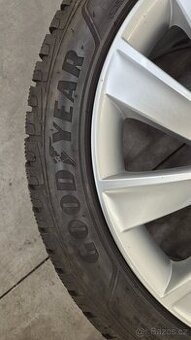 Alu kola Škoda Superb R18 5x112 + Zimní pneu 235/45 R18 98V