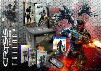 CRYSIS REMASTRED trilogy PS4 + FIGURE ALCATRAZ 2 LED