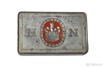 Plechová krabička na cigarety