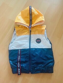 Vesta bez rukávů na zip 1,5 - 3 roky