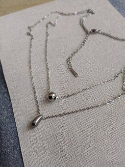 Náhrdelník dvojitý ocel