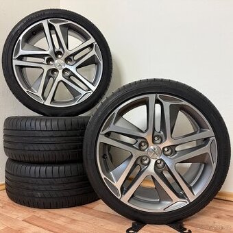 PEUGEOT 308 5x108 R18 ET48+LETNÍ 225/40R18 6,5/6mm