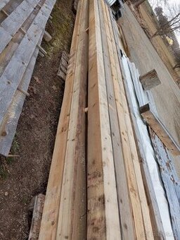 Trámy 15x15 délka 7,5 m