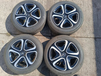 C3 Aircross - disky 6,5x16 et20 + zánovní letní 195/60/16