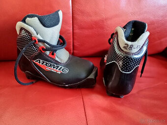 Dětské boty na běžky ATOMIC MOTION JR na SNS vel. 28