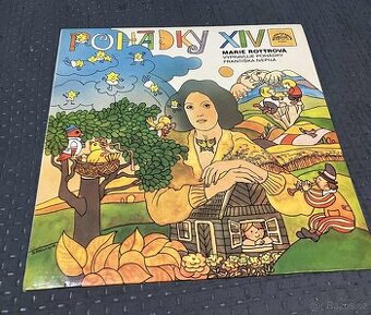 LP Marie Rottrová vypravuje pohádky F. Nepila ČSSR 1983