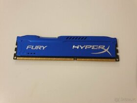 HyperX Fury Blue 4 ГБ DDR3 1600 CL10

 - 1