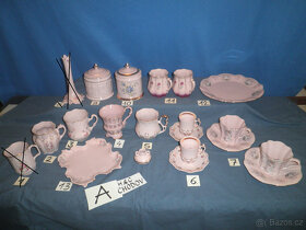 Růžový porcelán - sbírka