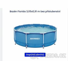 Bazén Marimex 3,05m + písková filtrace Marimex