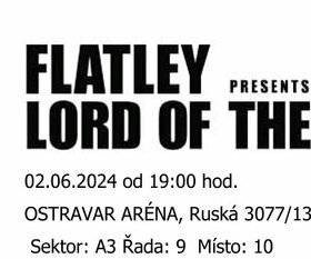 Lístky na Lord of the Dance Flatley Ostrava