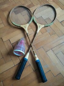 Badmintonové rakety retro