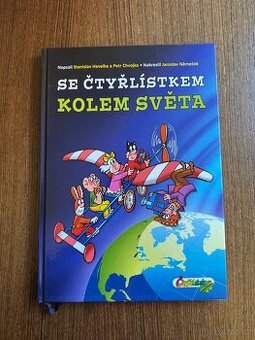 Čtyřlístek kniha - SE ČTYŘLÍSTKEM KOLEM SVĚTA