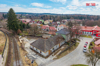 Prodej výrobního objektu, 1115 m², Černovice, ul. Bezručova