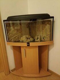 Rohový akvarijní set Diversa 70l